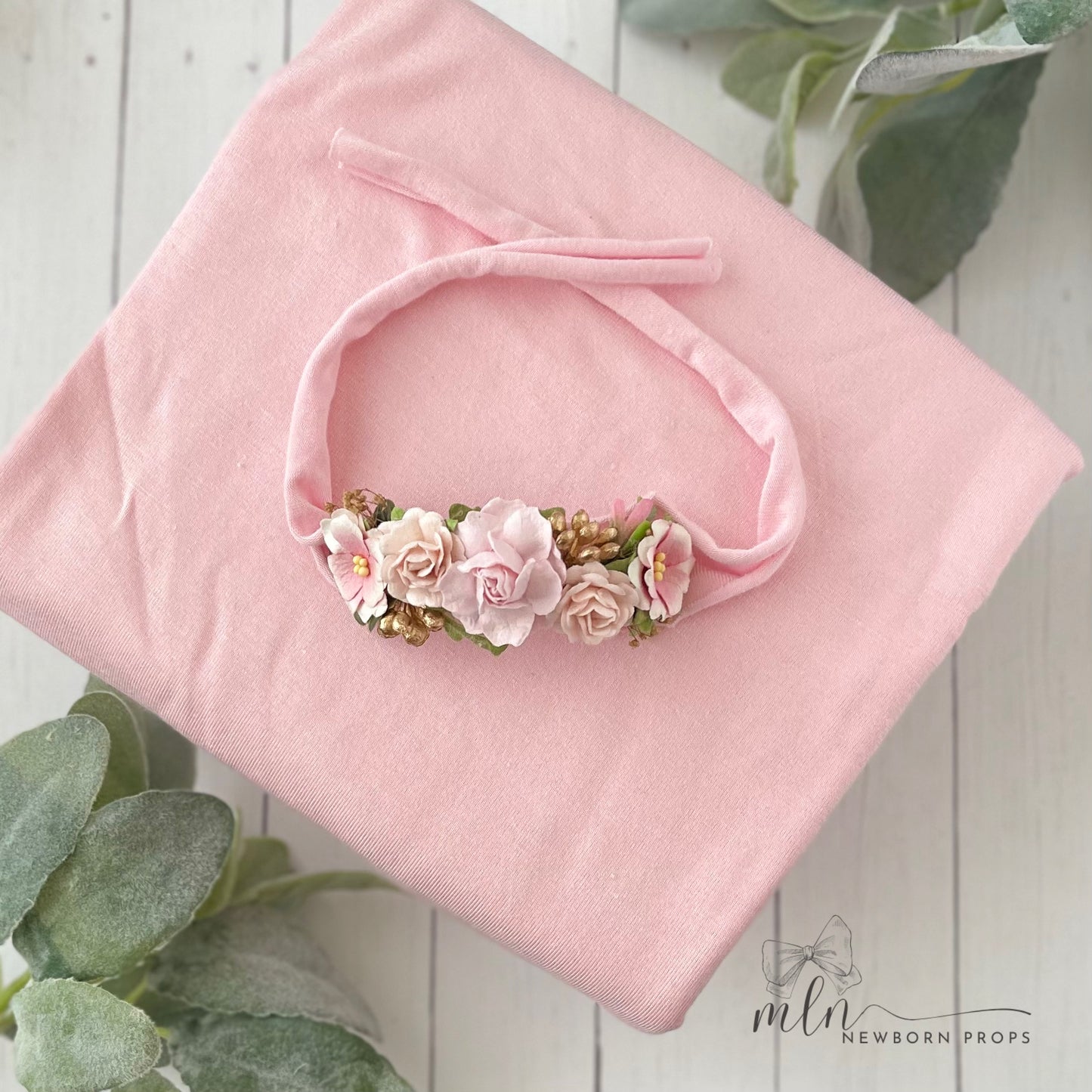 Pink Newborn Prop Set