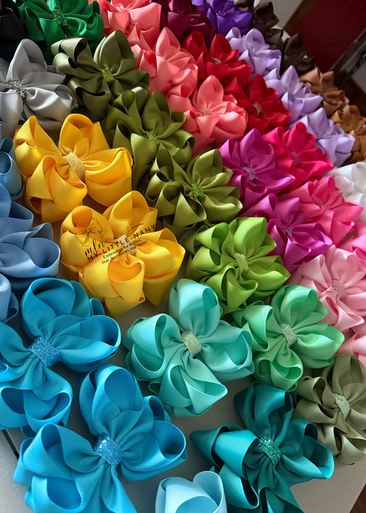 Basic Color Bloom-Octopus Bows