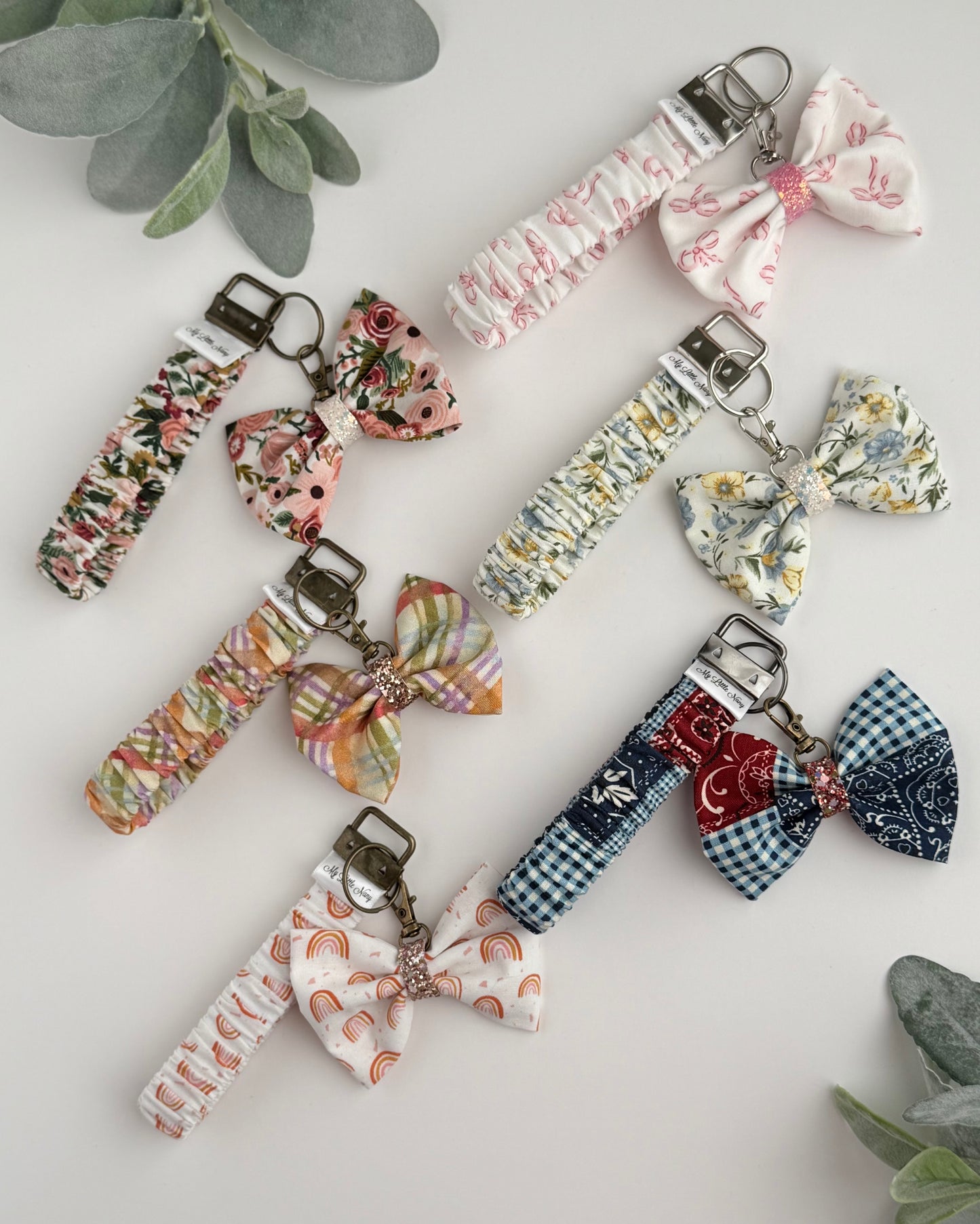 Scrunchie Wristlet Keychain