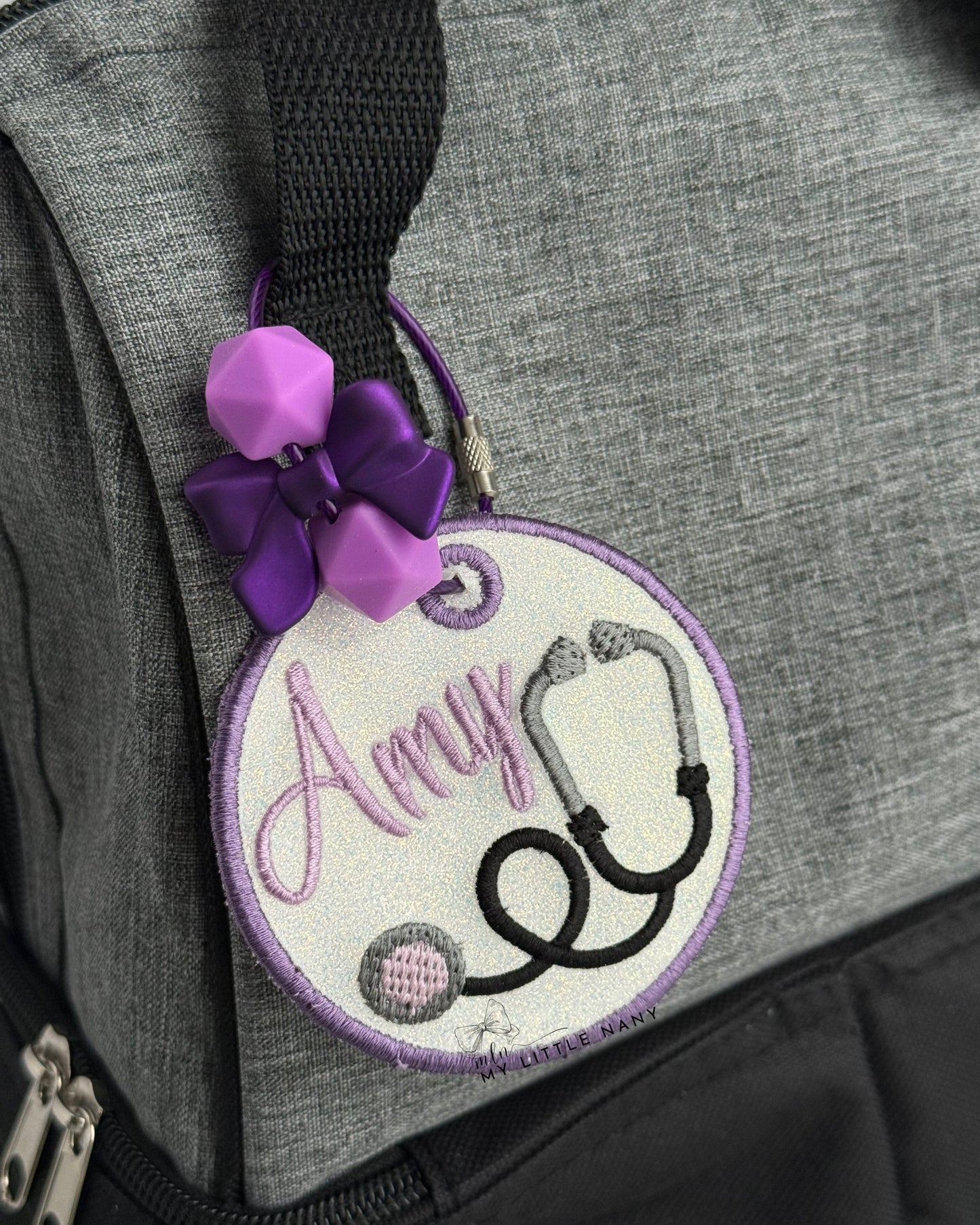 Personalized Stethoscope Bag Tag