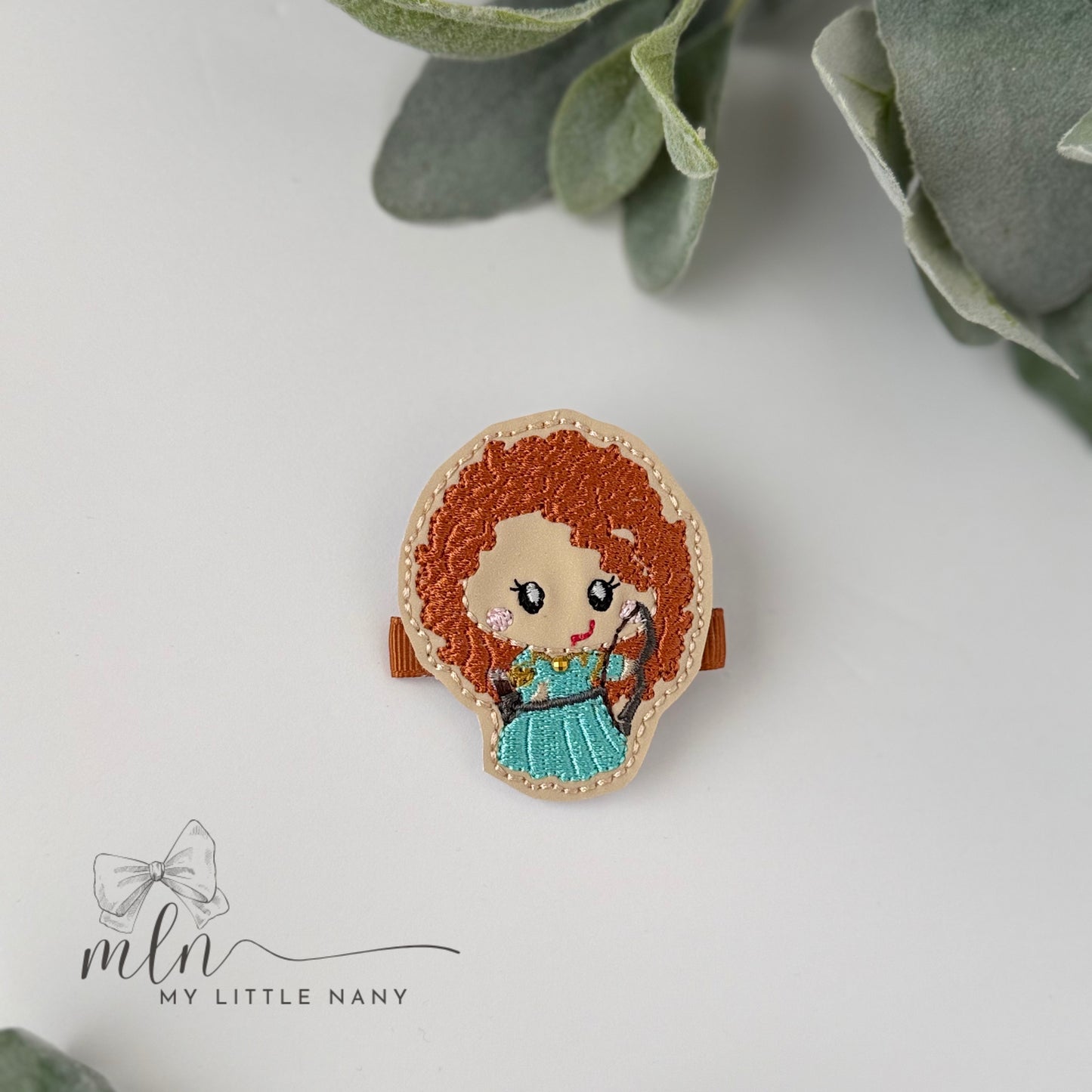 Princess Friends Hair Clips