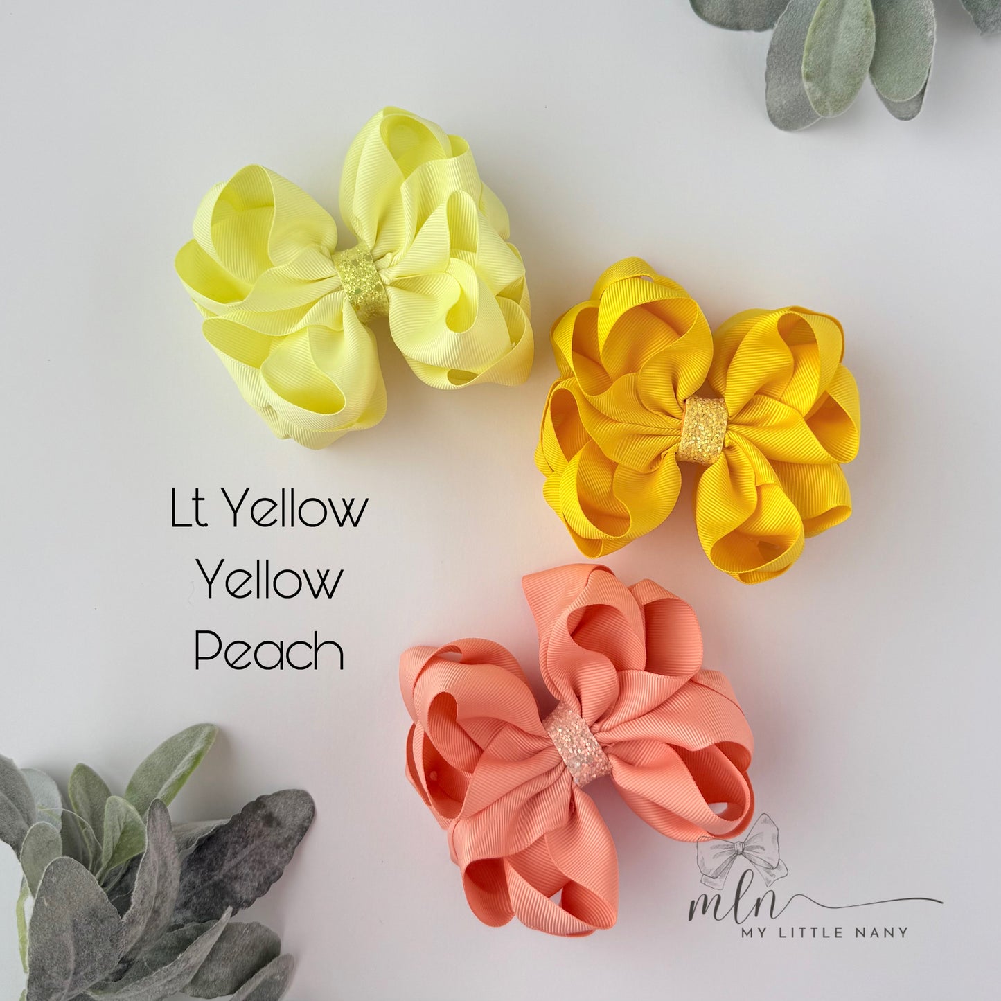 Basic Color Bloom-Octopus Bows