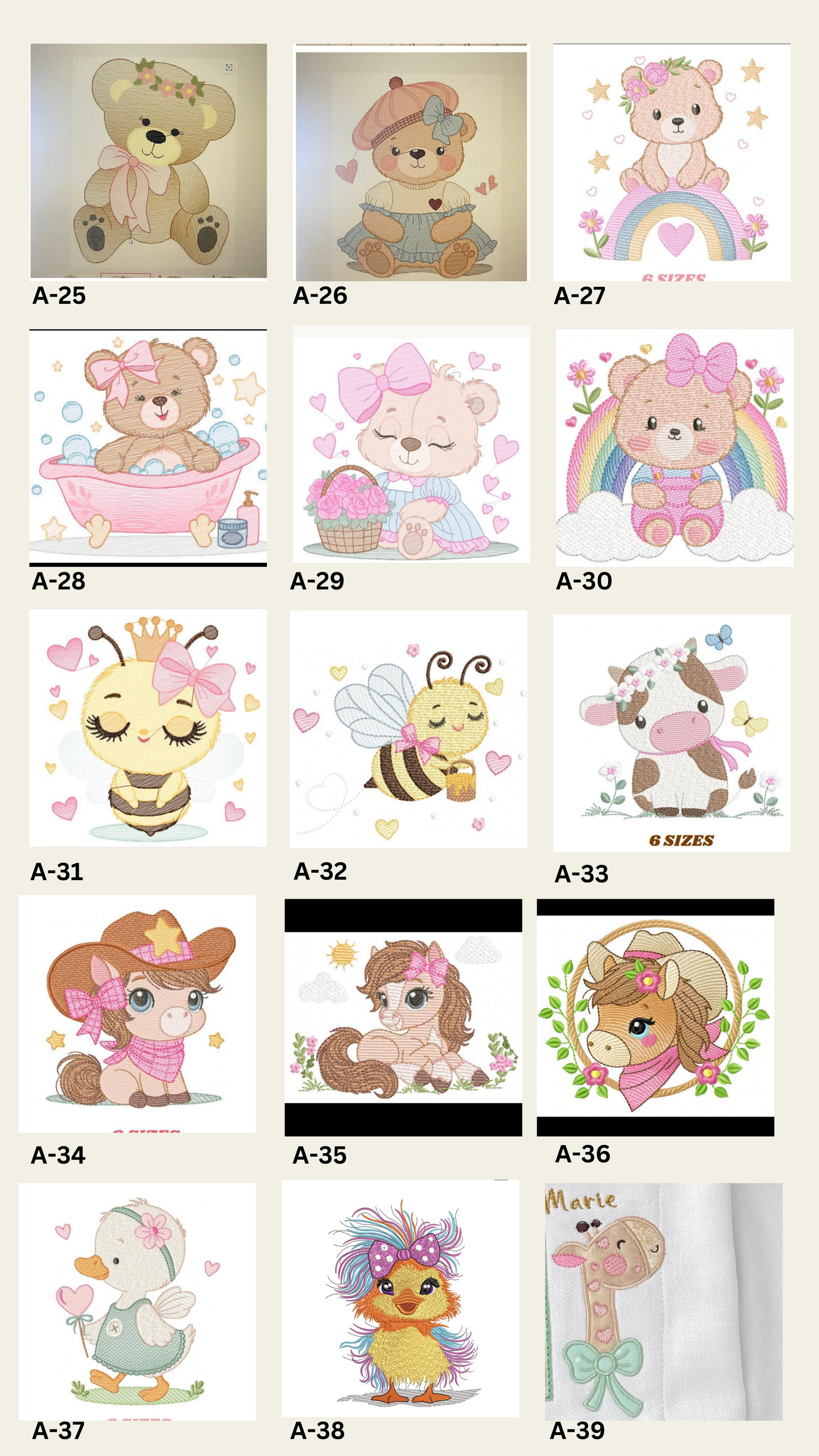 Embroidery Design for Girls