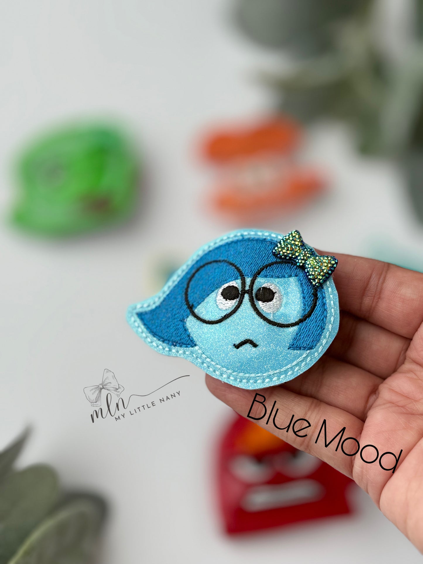 Emotions Friends Hair Clippies