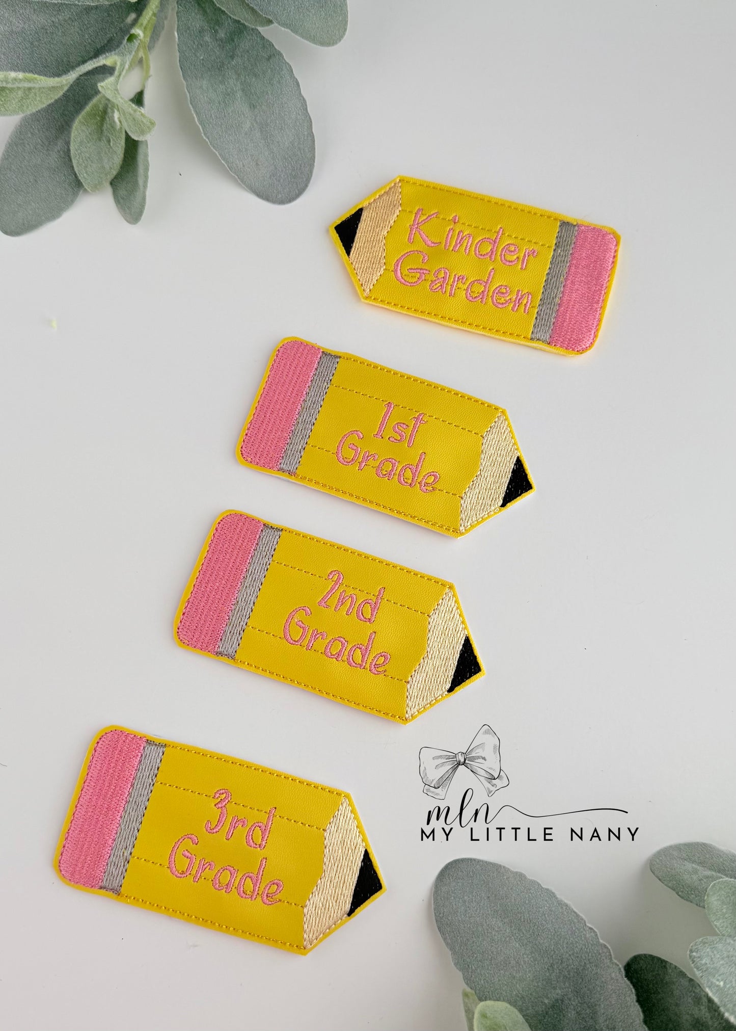Personalized Pencil Headband