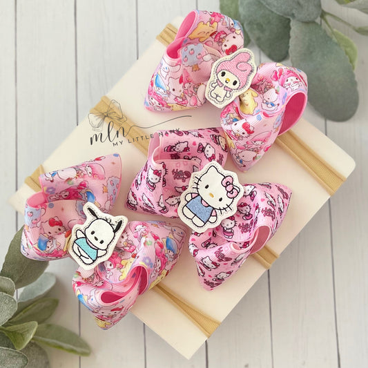 Kitty and Friends Baby Headbands