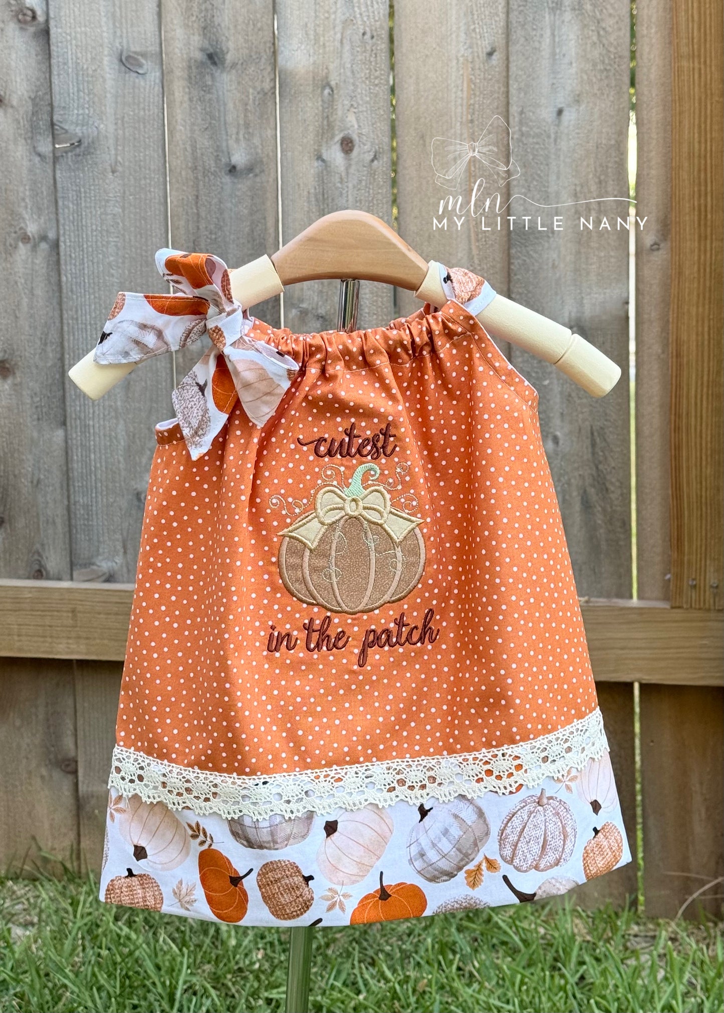 Cutest Pumpkin Toddler Dress