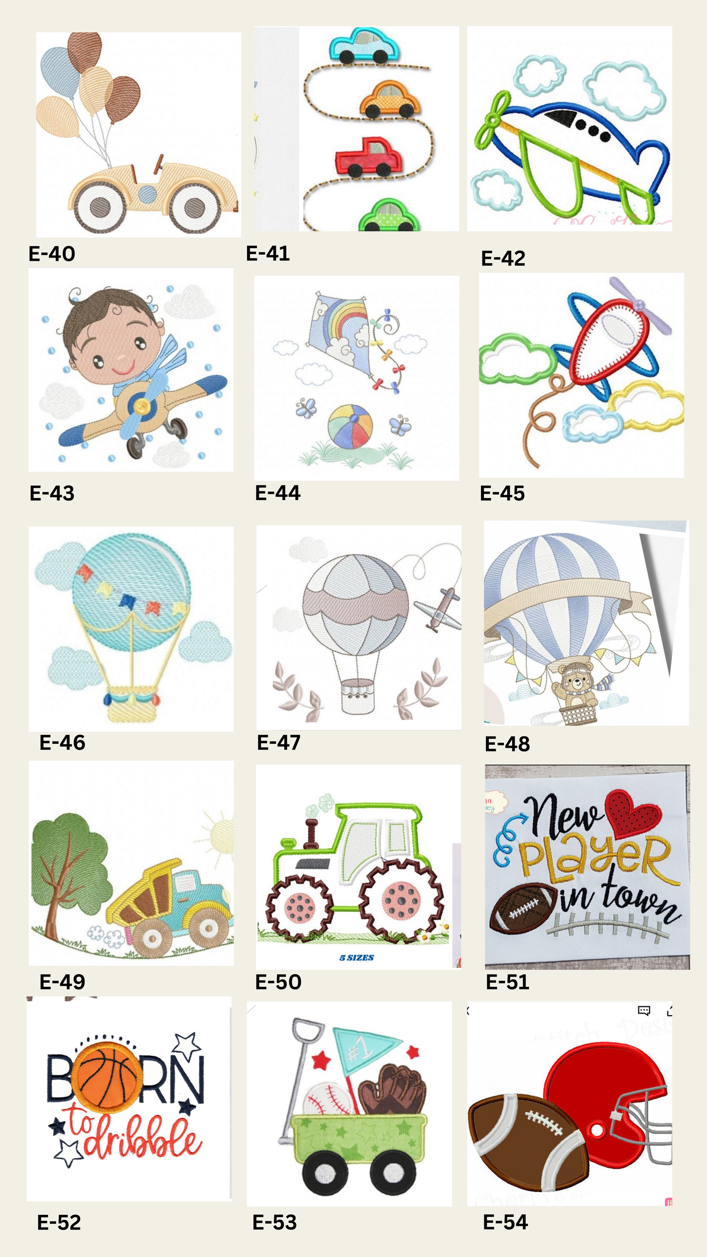 Diseños para Paños de Niño