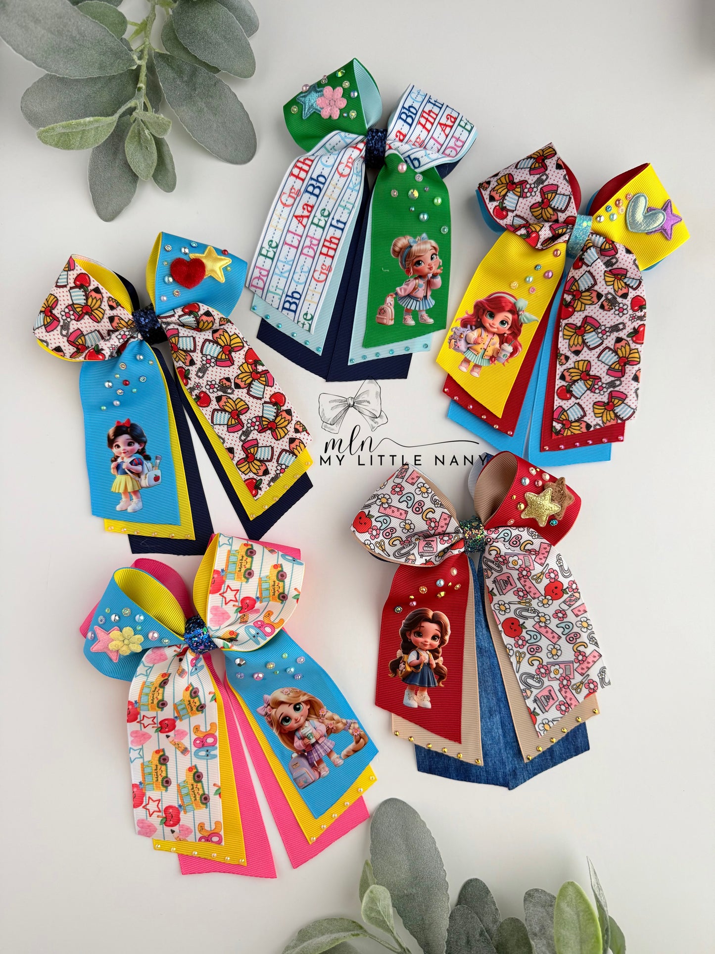 BTS Princess Cheer Bows