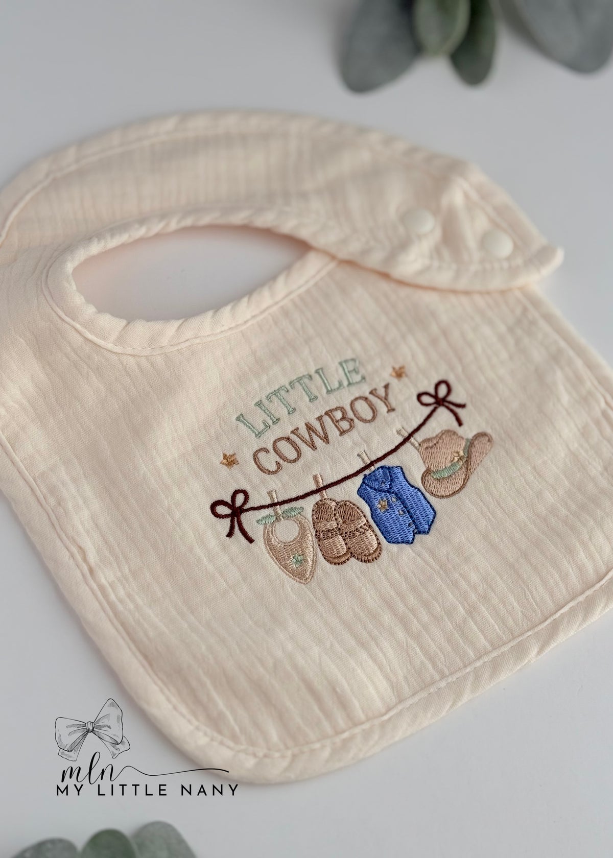 Little Cowboy - Little Cowgirl Bib