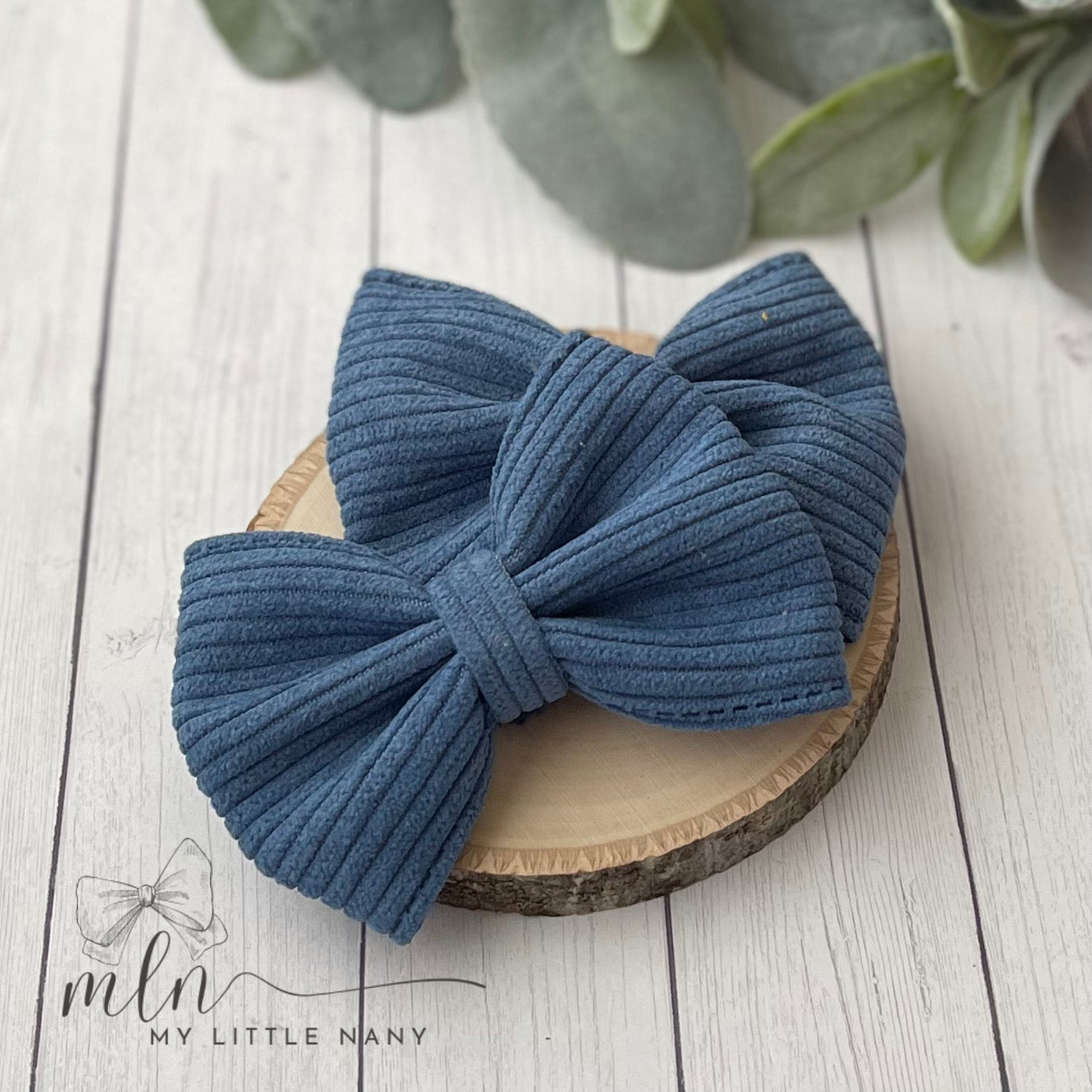 Corduroy Piggie Bows