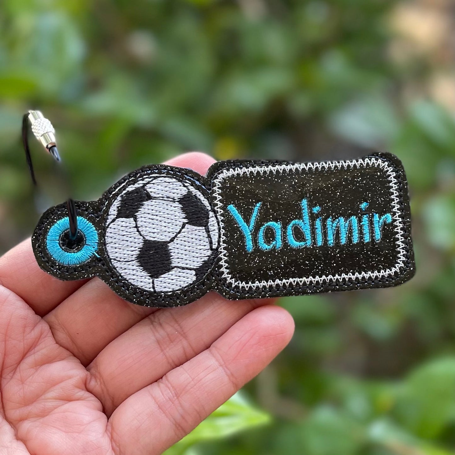 Personalized Soccer Bag Tag