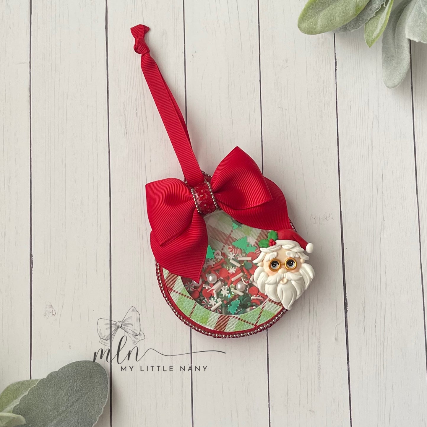 Santa’s Shaker Ornament