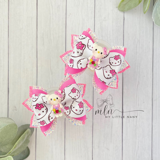 HKitty Piggie bows