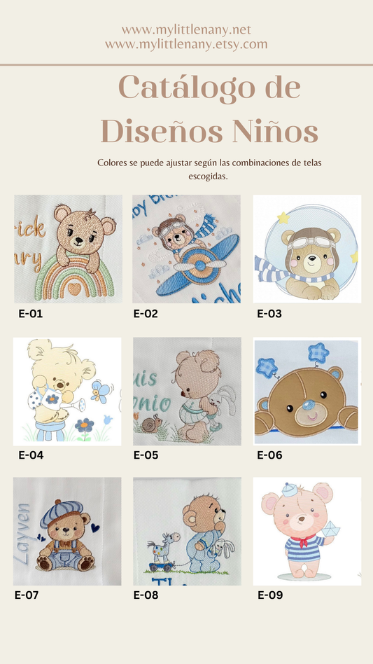 Embroidery Designs for Boys