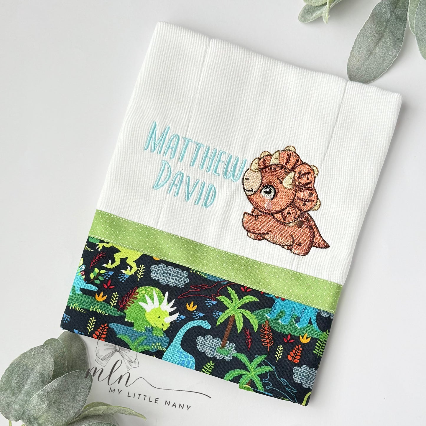 Dinosaurs Burp Cloths