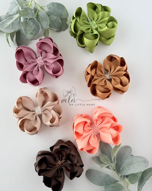 Autumn Octopus Bow Set