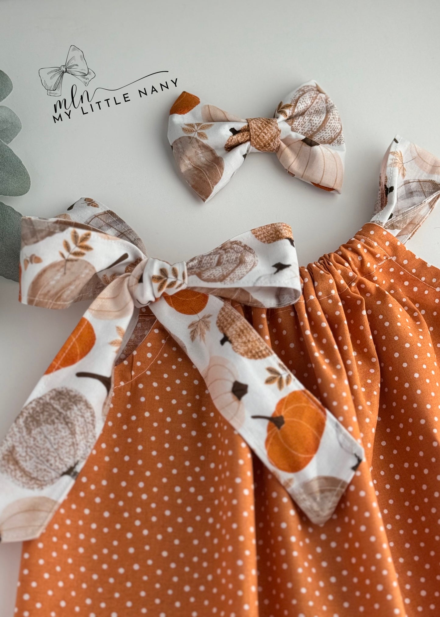 Pumpkin Girl Dress