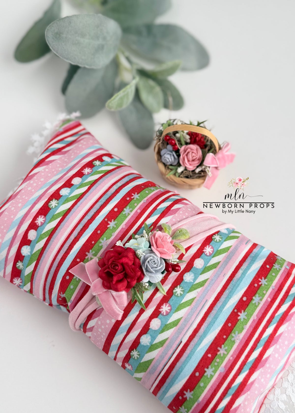 Pink & Red Christmas Props