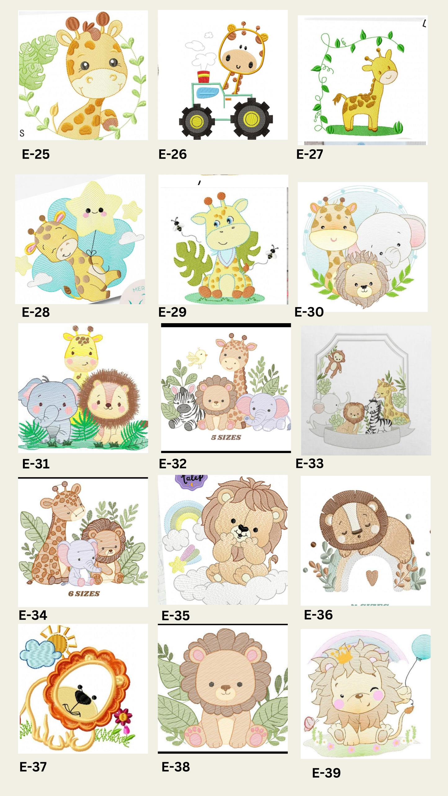 Diseños para Paños de Niño