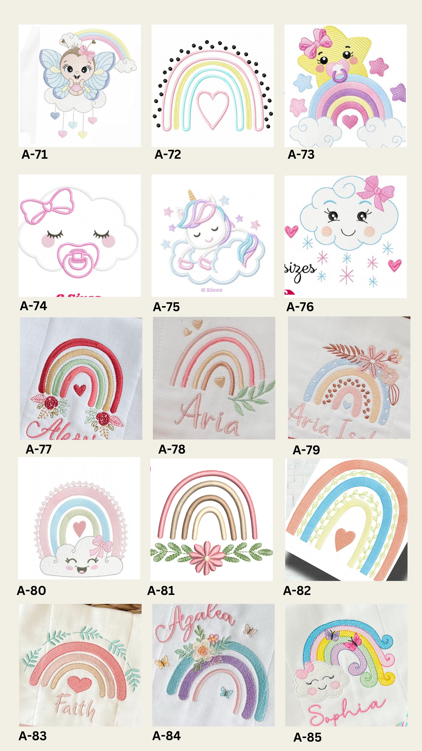 Embroidery Design for Girls