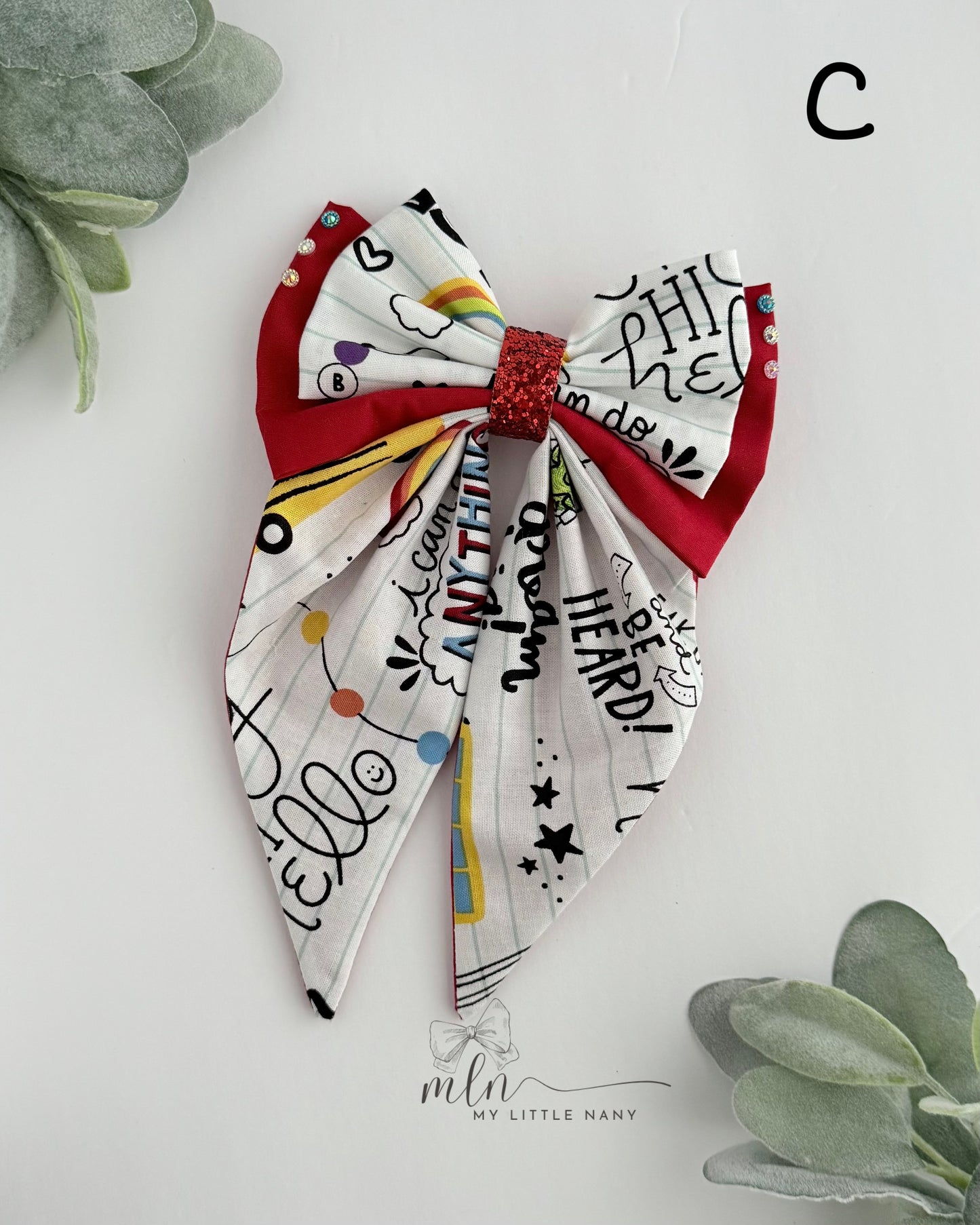 School Coquette Bow
