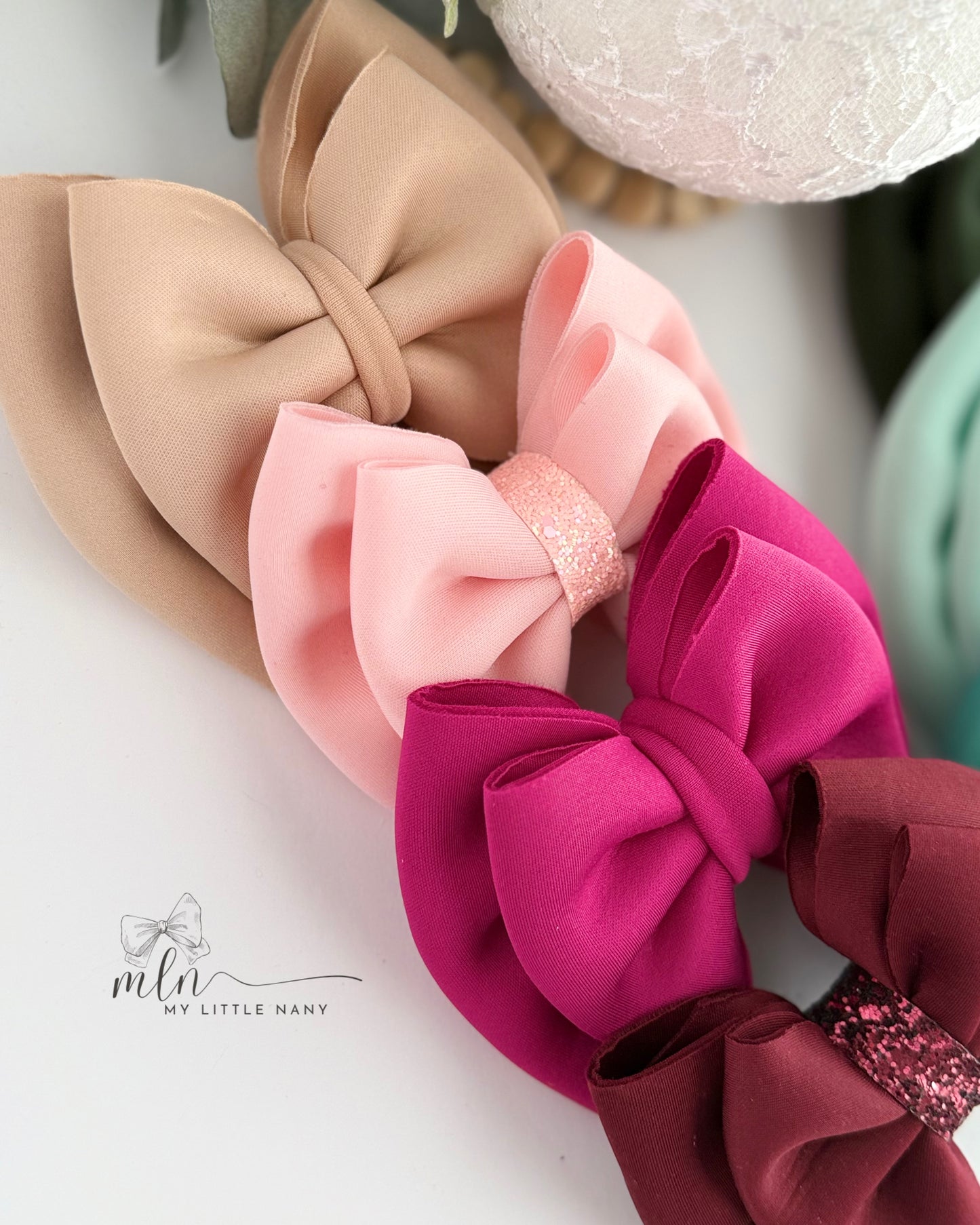 5.5” Double Puffy Bows