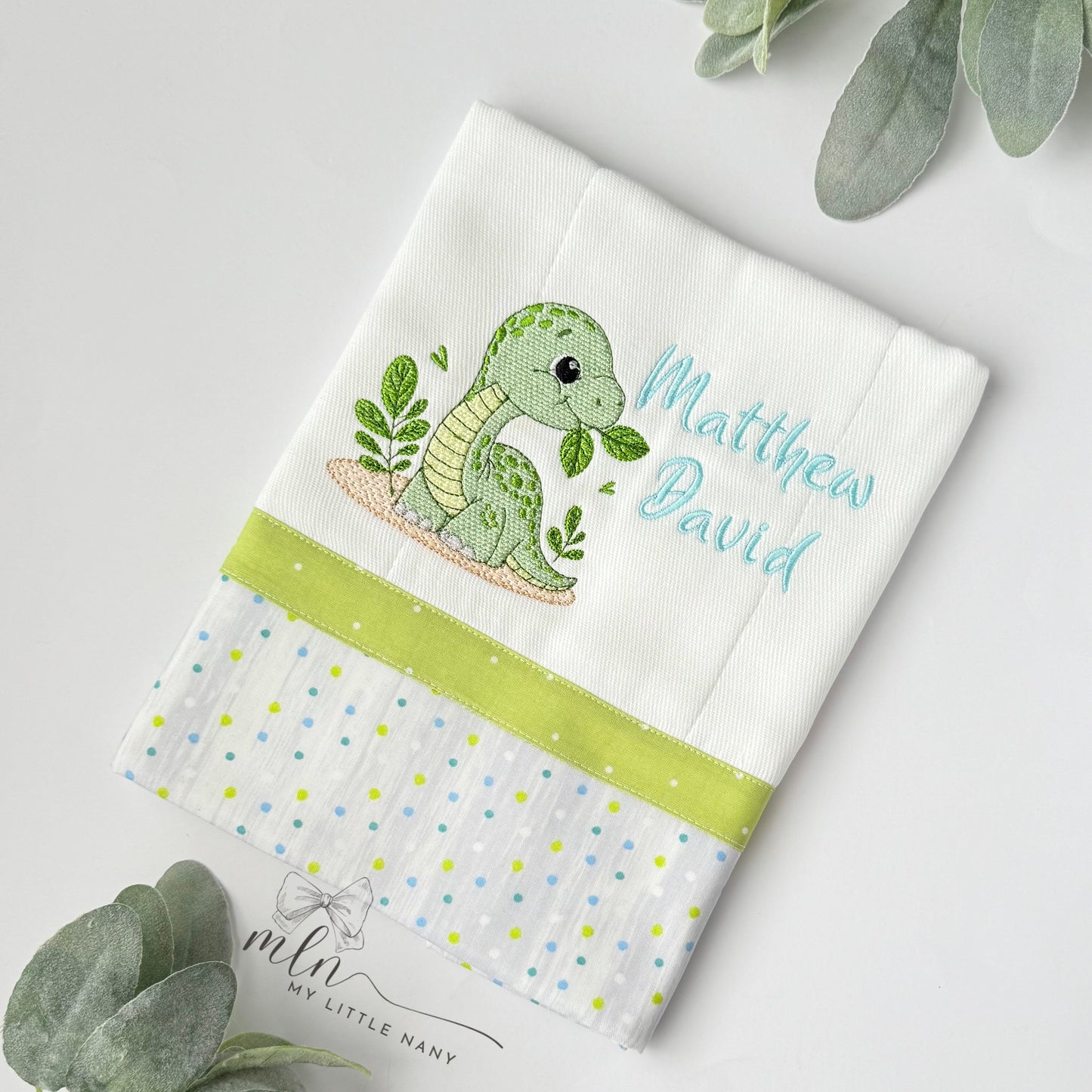 Dinosaurs Burp Cloths