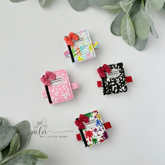 Notebook Feltie Clippies