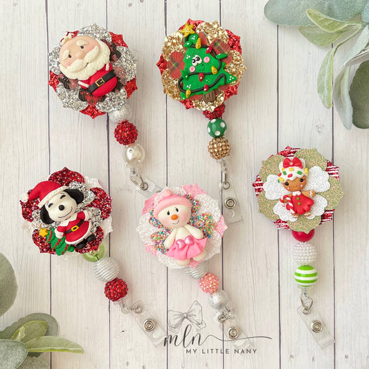 Christmas Badge Reels