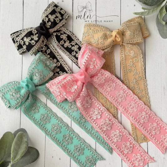 Lace Coquette Bows