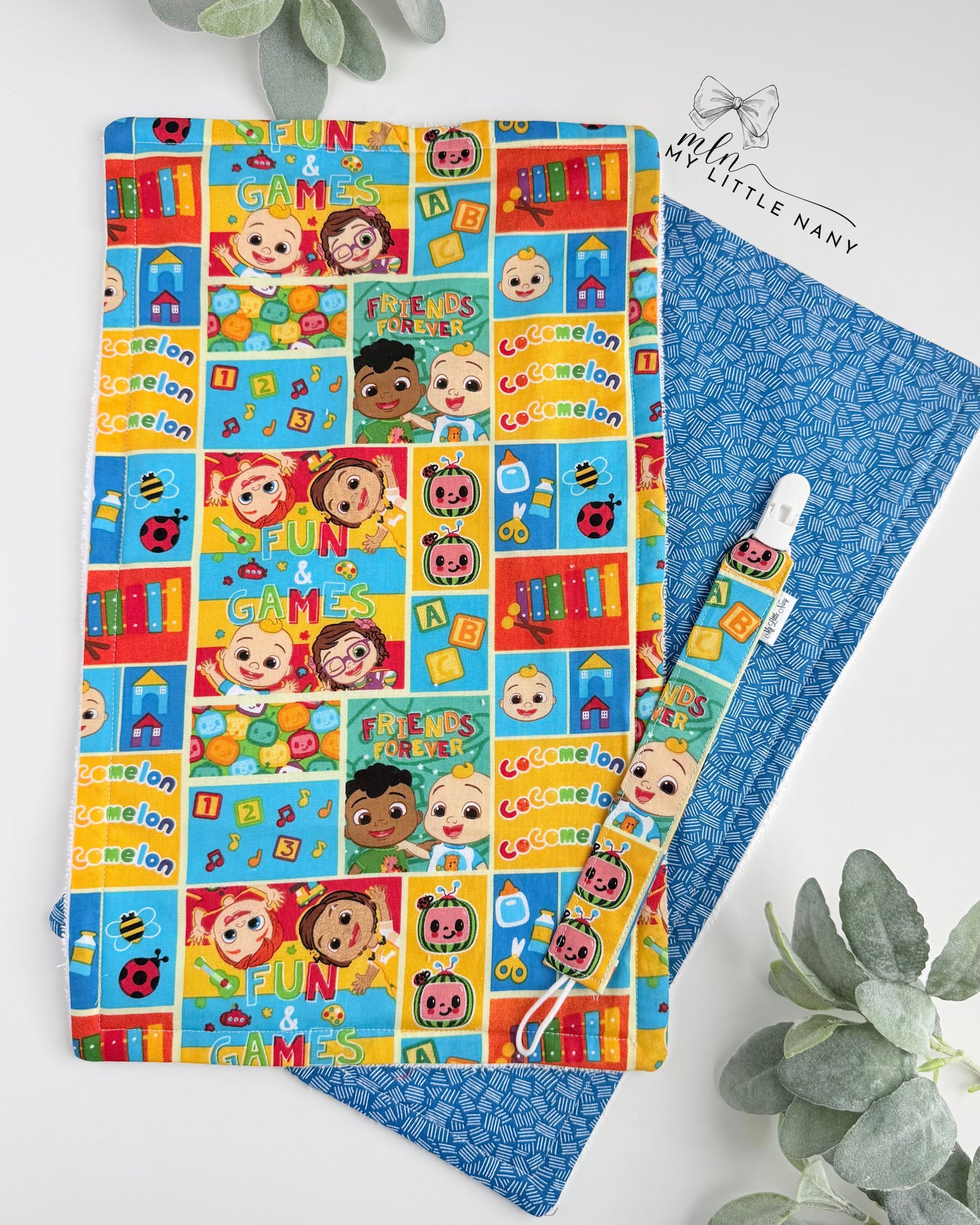 Baby Burp Cloth Set