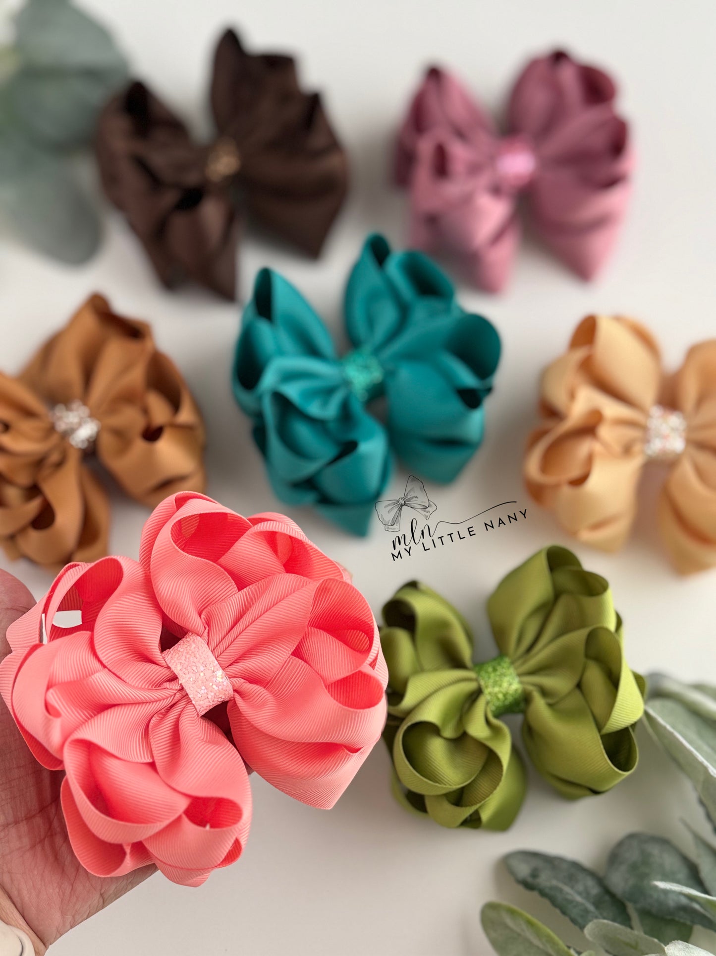 Autumn Octopus Bow Set
