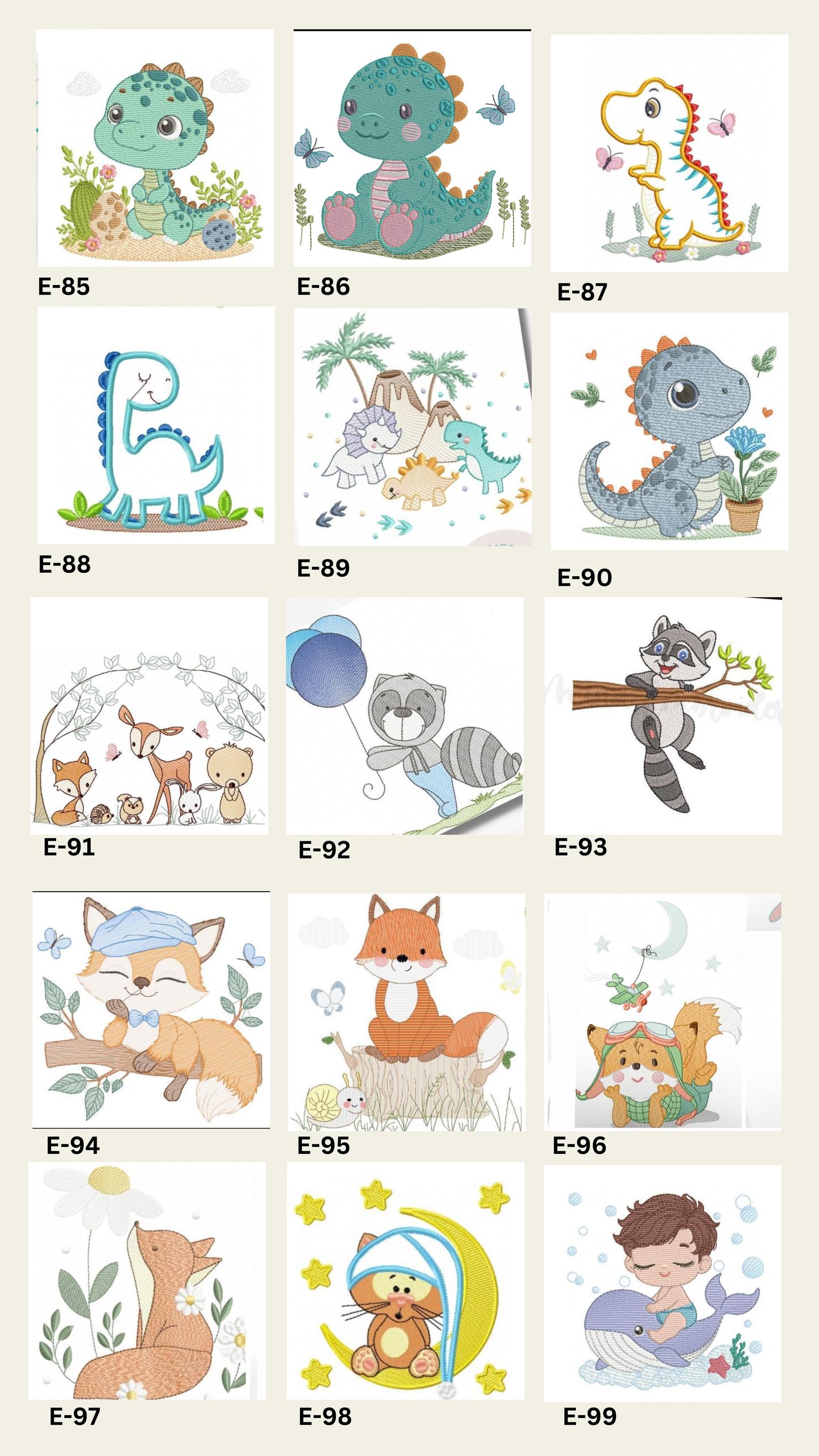 Diseños para Paños de Niño