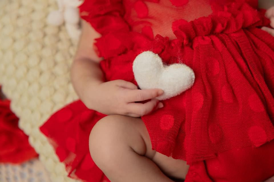 Christmas Handmade Tiny Hearts