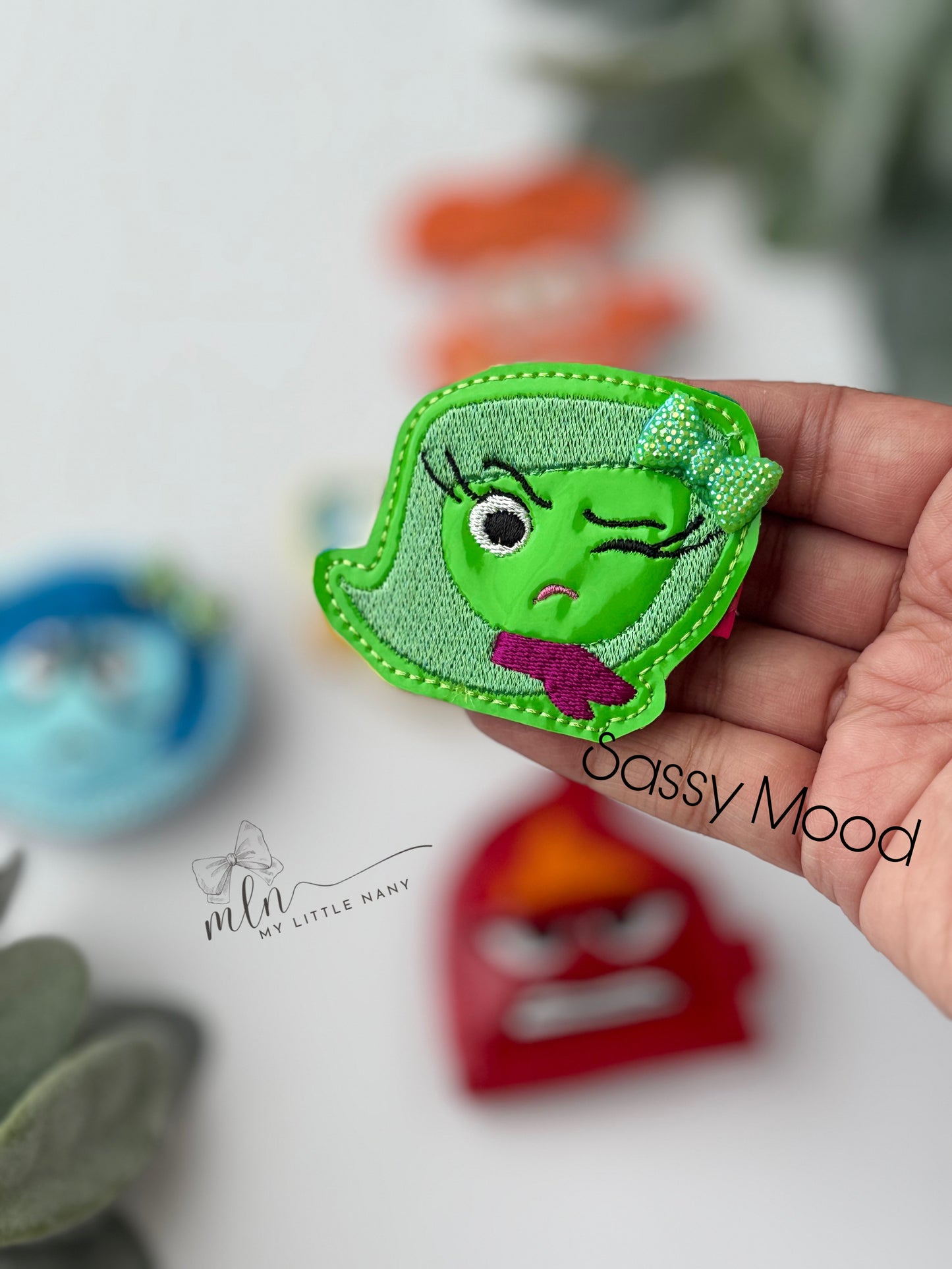 Emotions Friends Hair Clippies