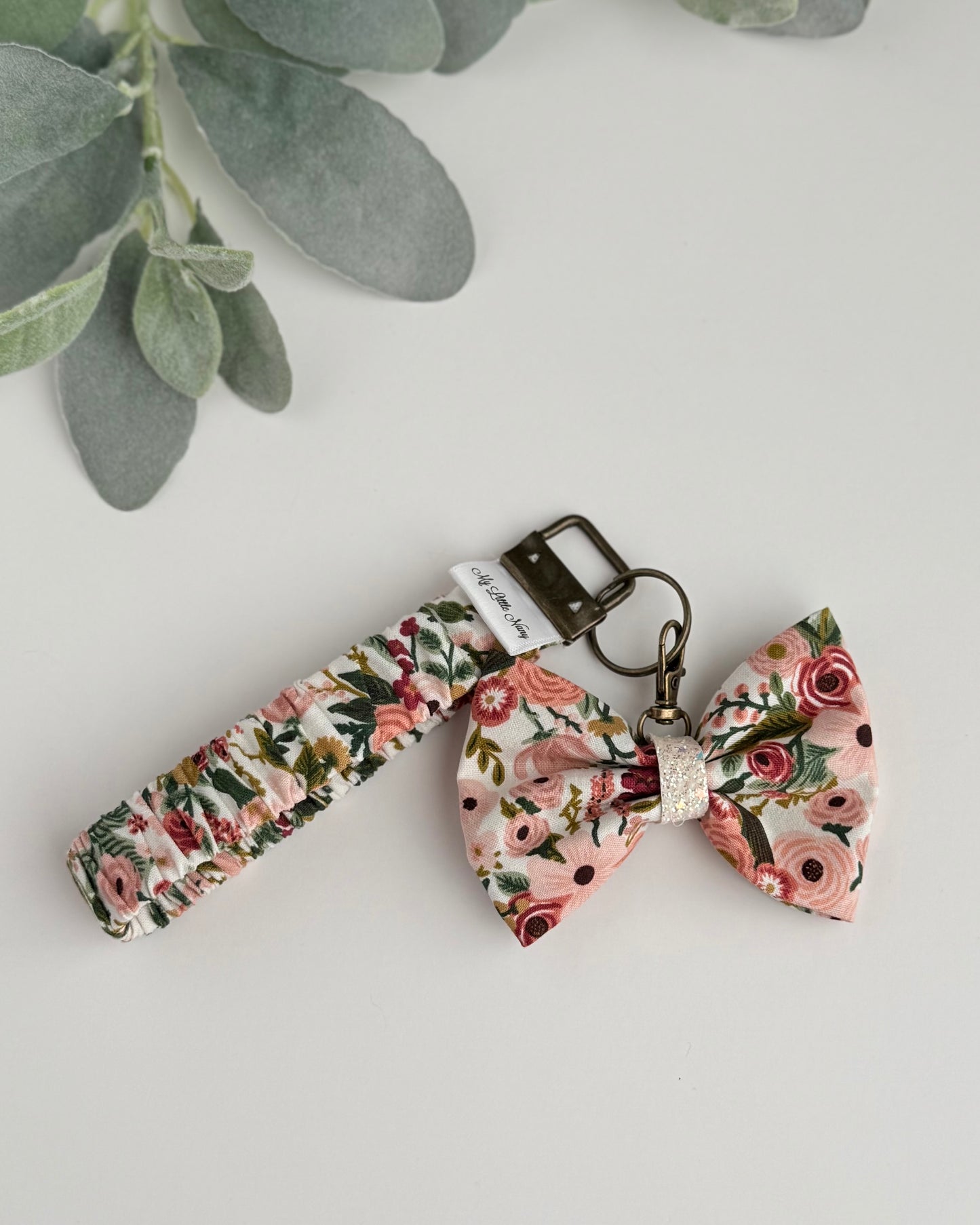 Scrunchie Wristlet Keychain