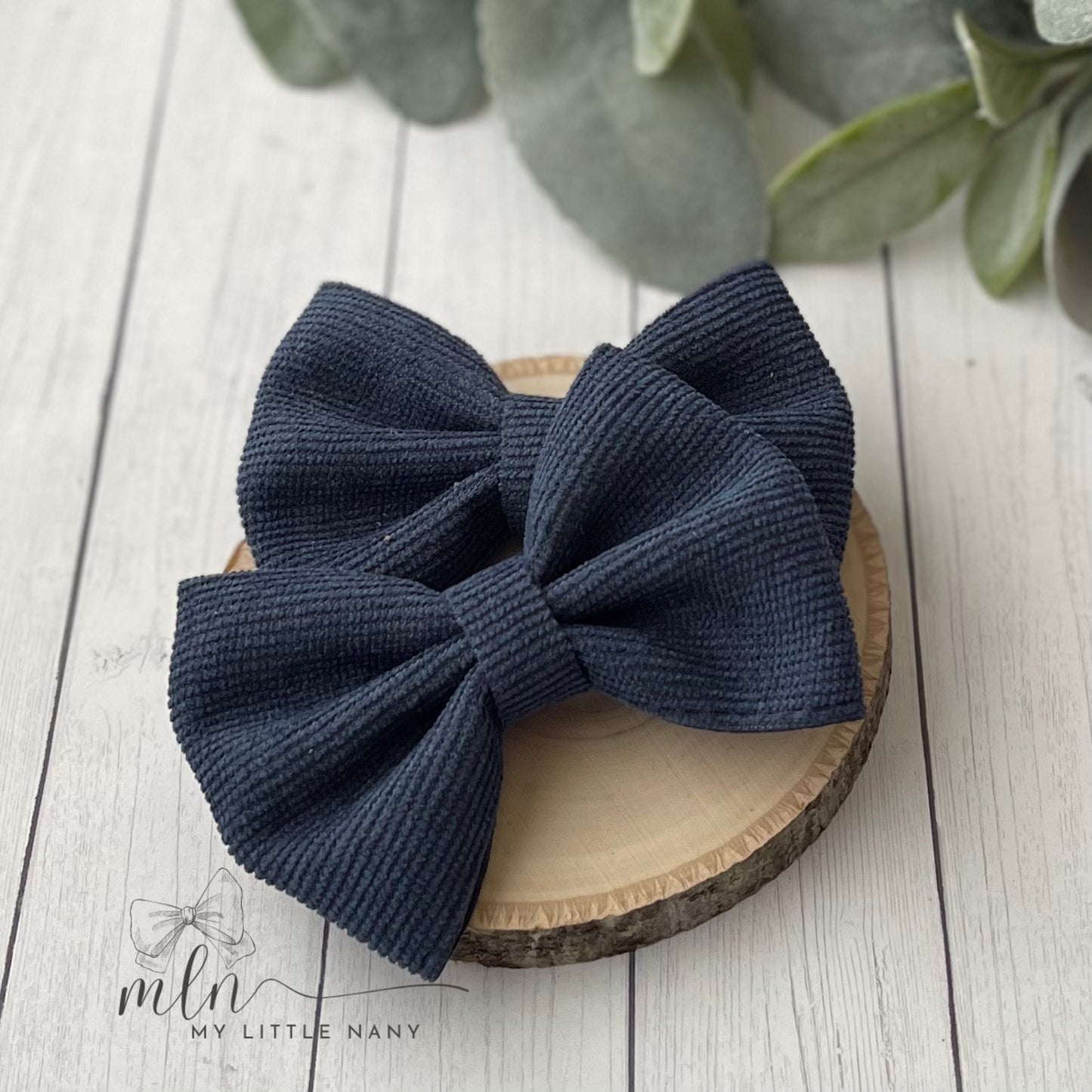 Corduroy Piggie Bows