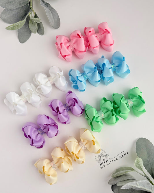 Mini Bloom Pigtails Bows