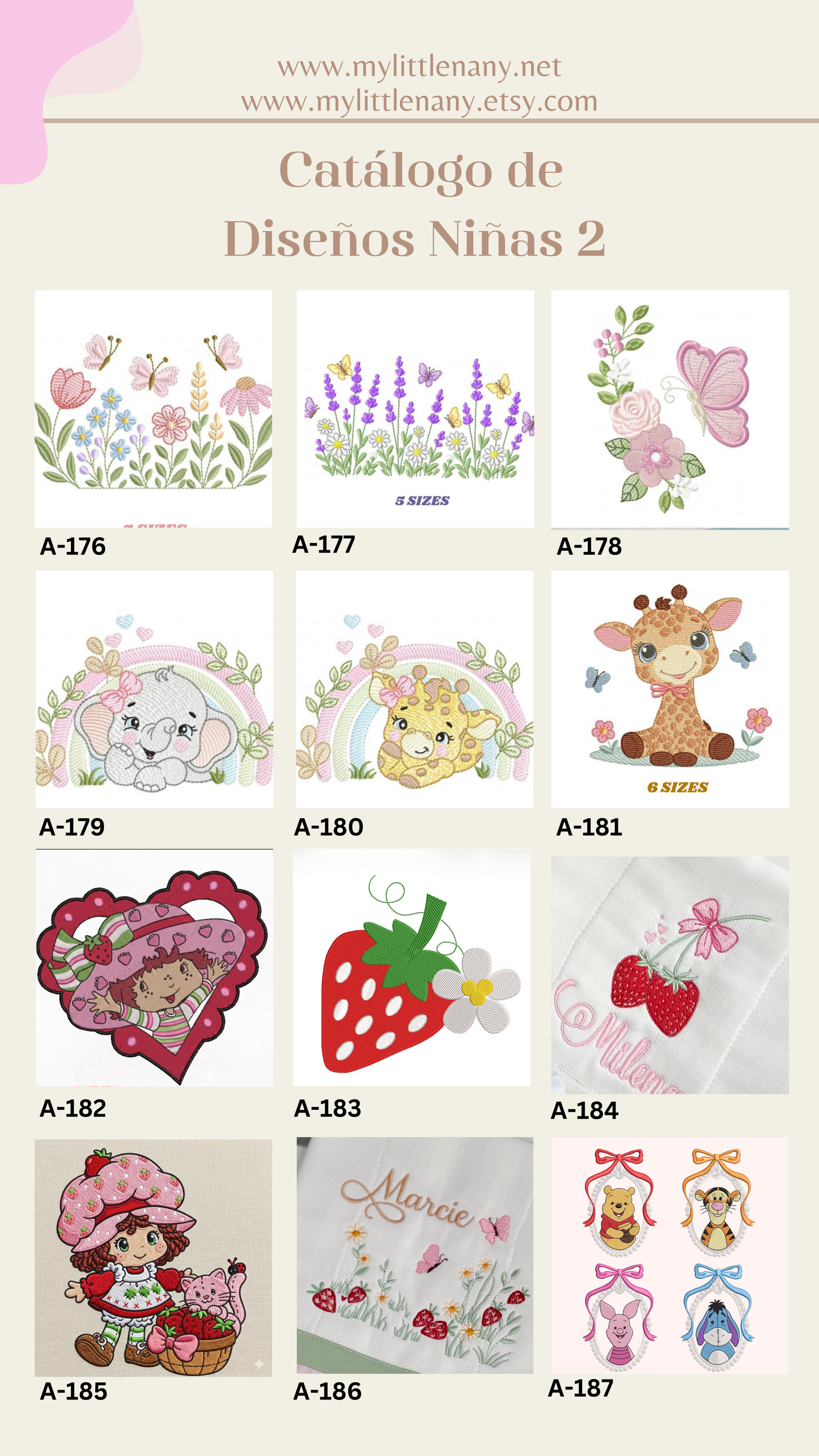 Embroidery Design for Girls