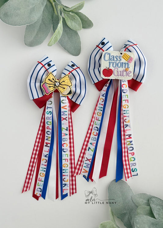 Classroom Cutie Pigtail Bows