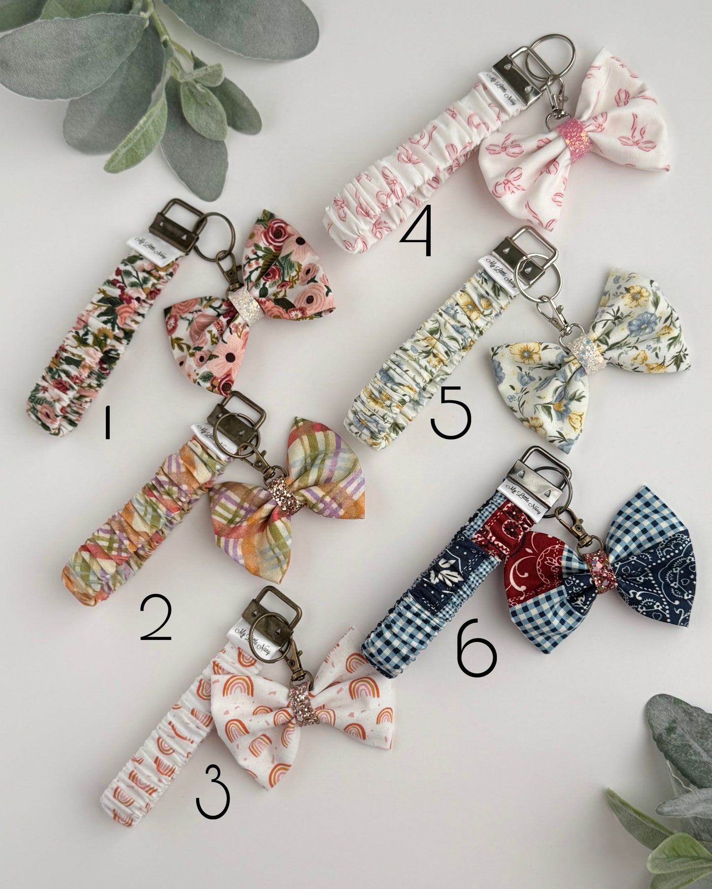 Scrunchie Wristlet Keychain