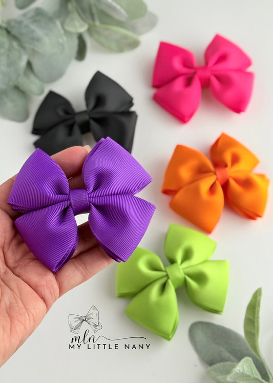 Halloween Colors Bow Set