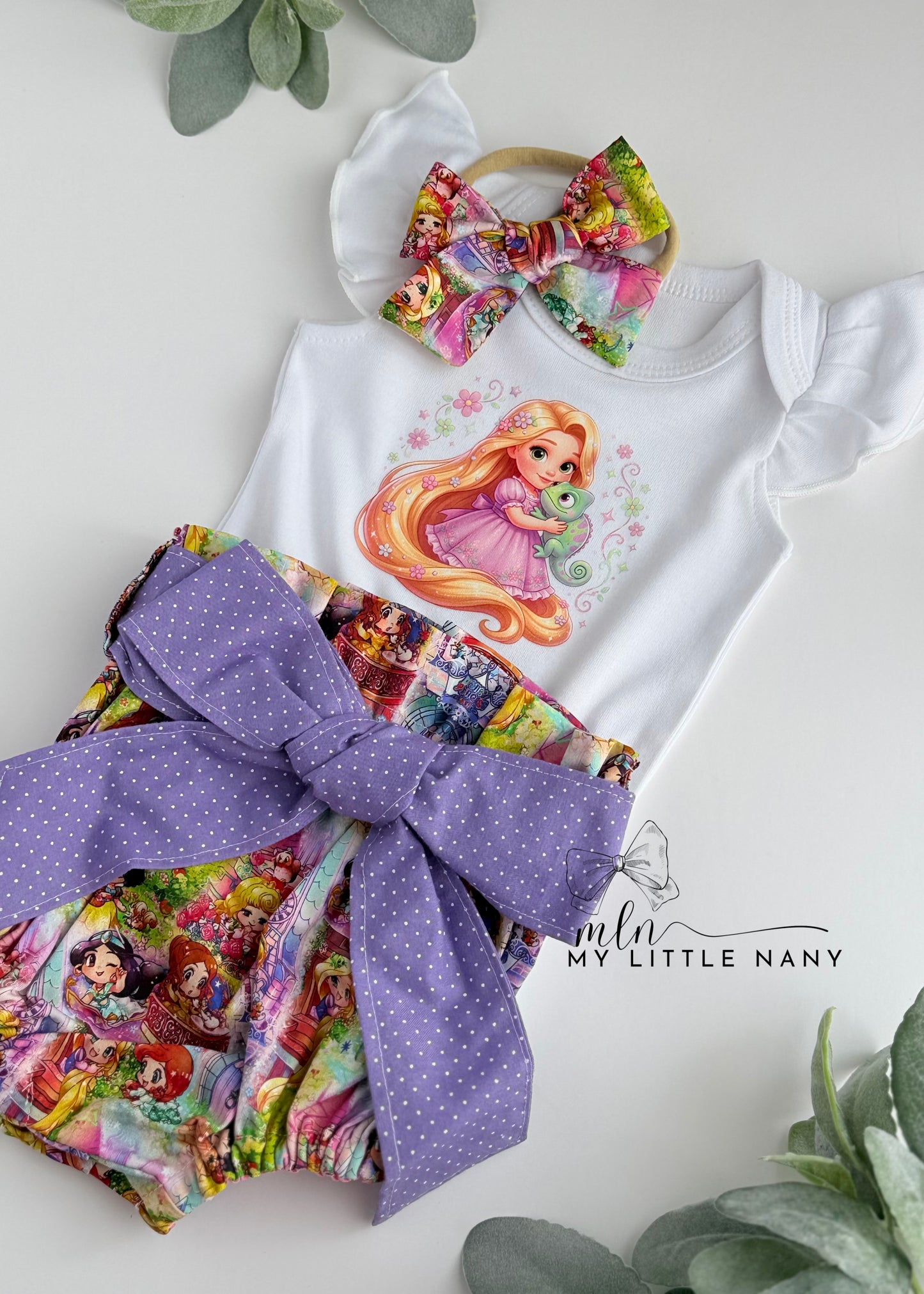 Tangled Baby Set