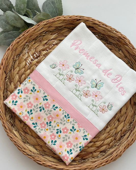 Baby Girl Burp Cloth