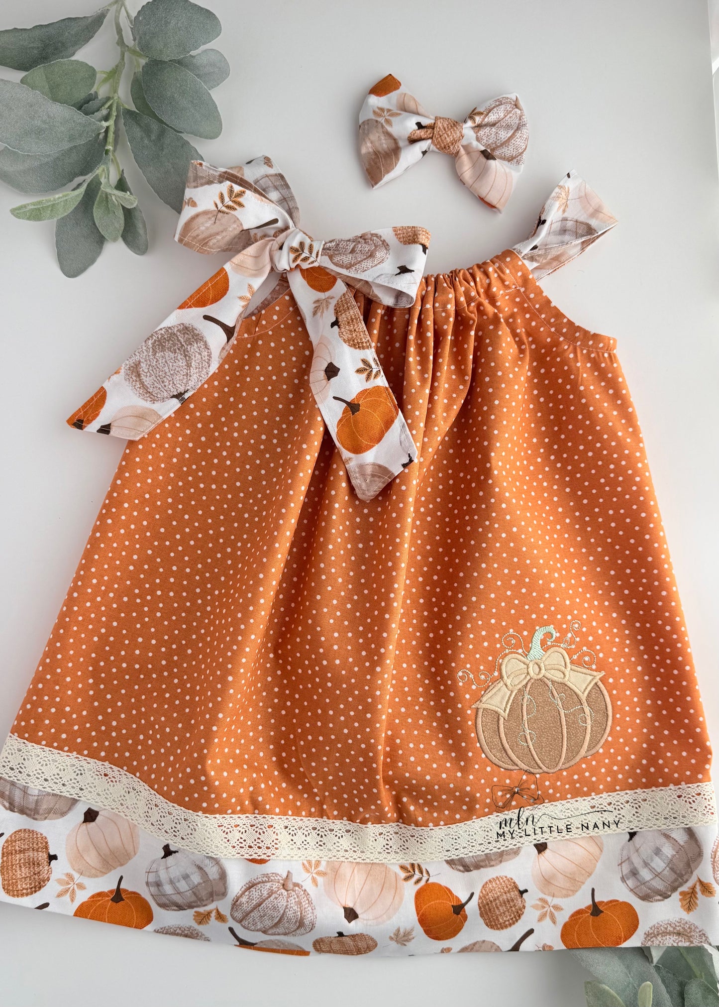 Pumpkin Girl Dress