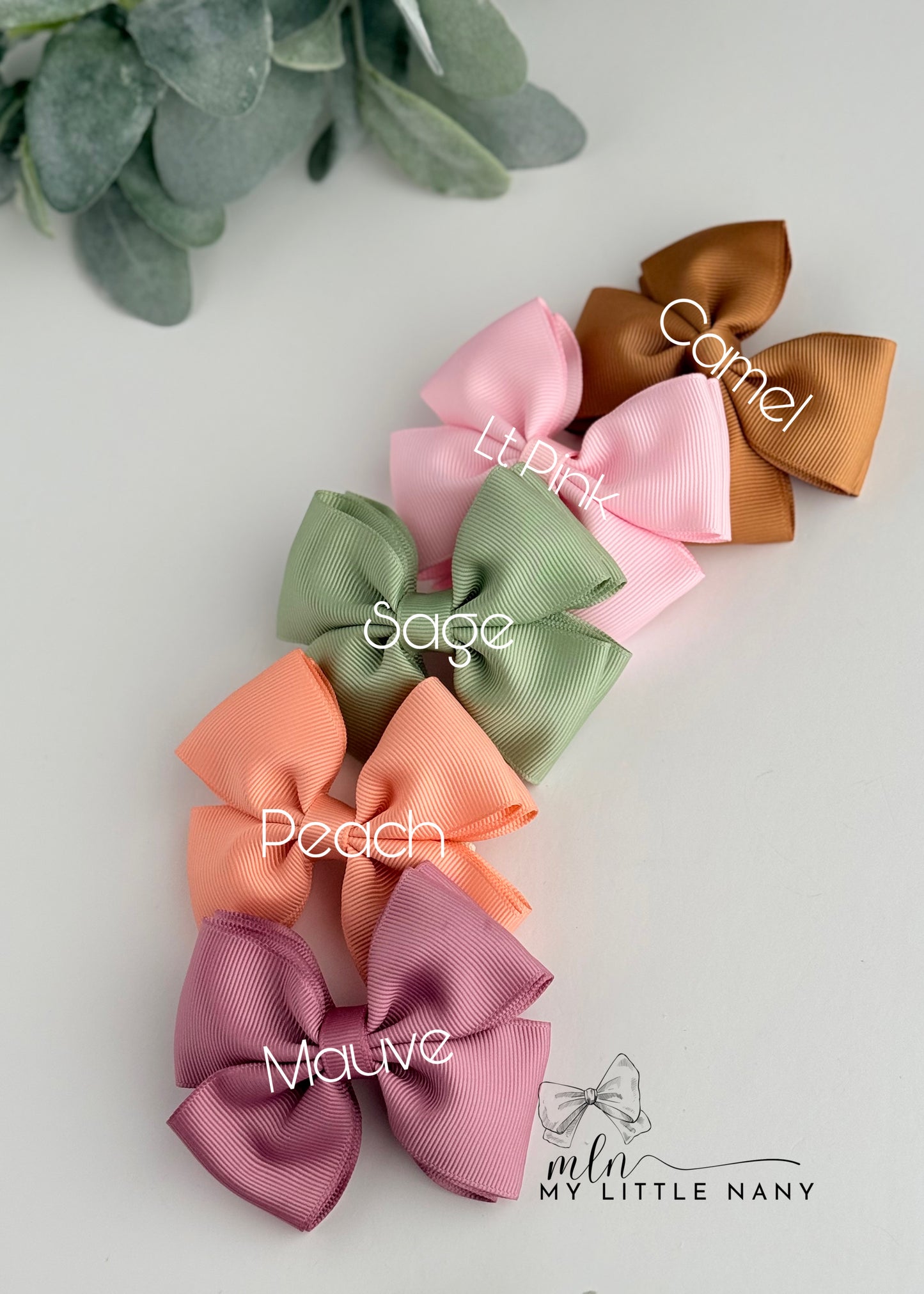 Fall Colors Bow Set