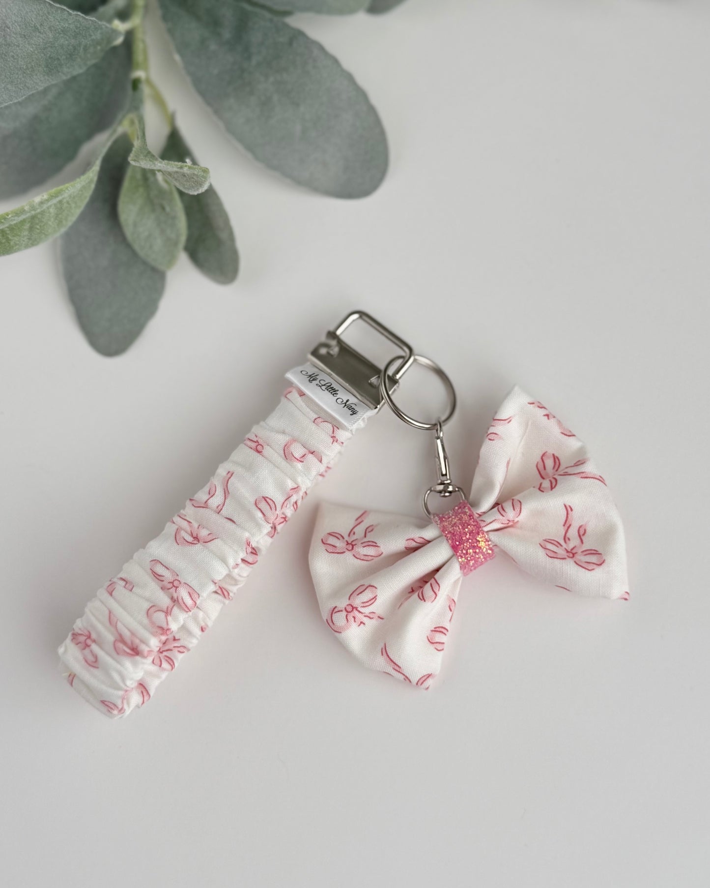 Scrunchie Wristlet Keychain