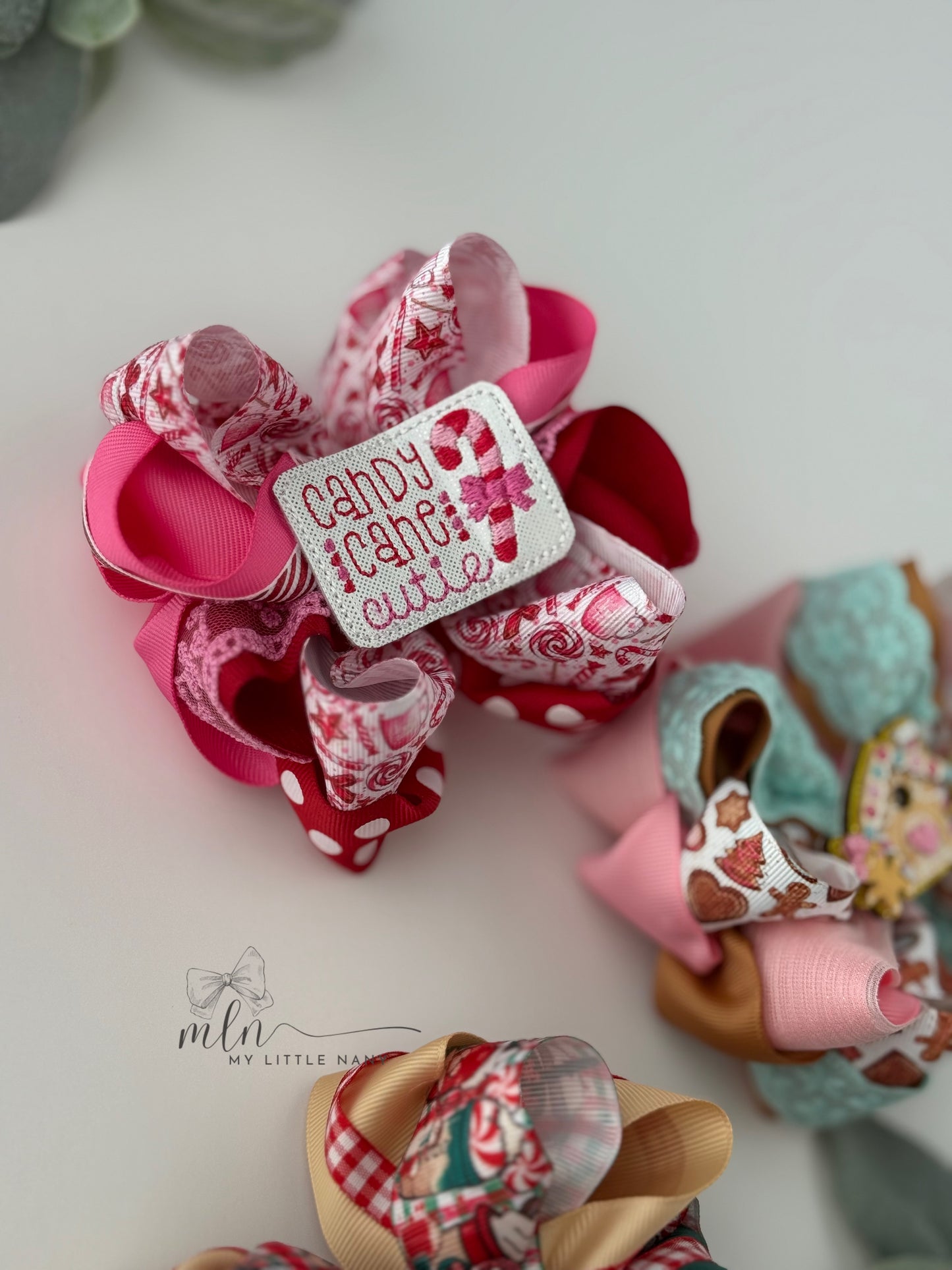 Christmas Octopus Bows