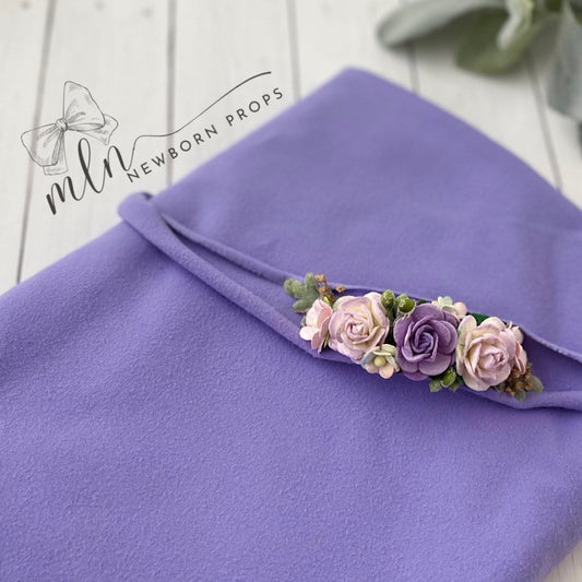 Lavender Newborn Prop Set
